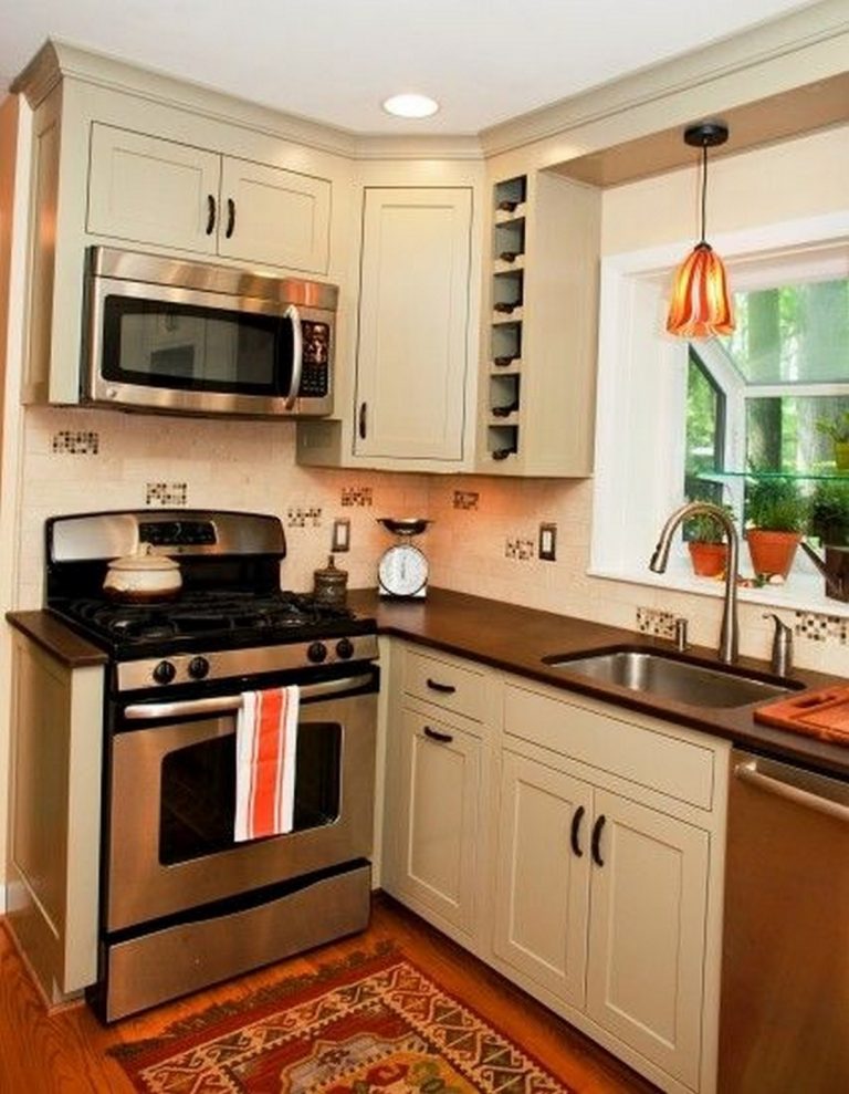40+ SHINING KITCHEN REMODEL IDEAS TO MAKE A SMALL KITCHEN LOOK BIGGER ...