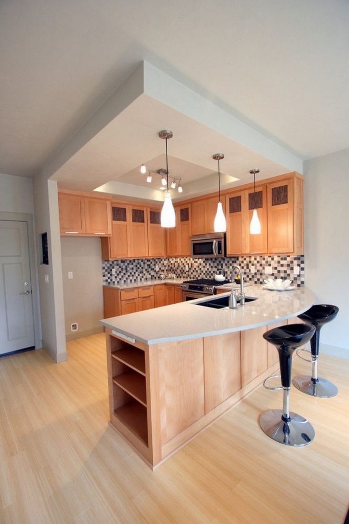 40+ SHINING KITCHEN REMODEL IDEAS TO MAKE A SMALL KITCHEN LOOK BIGGER ...