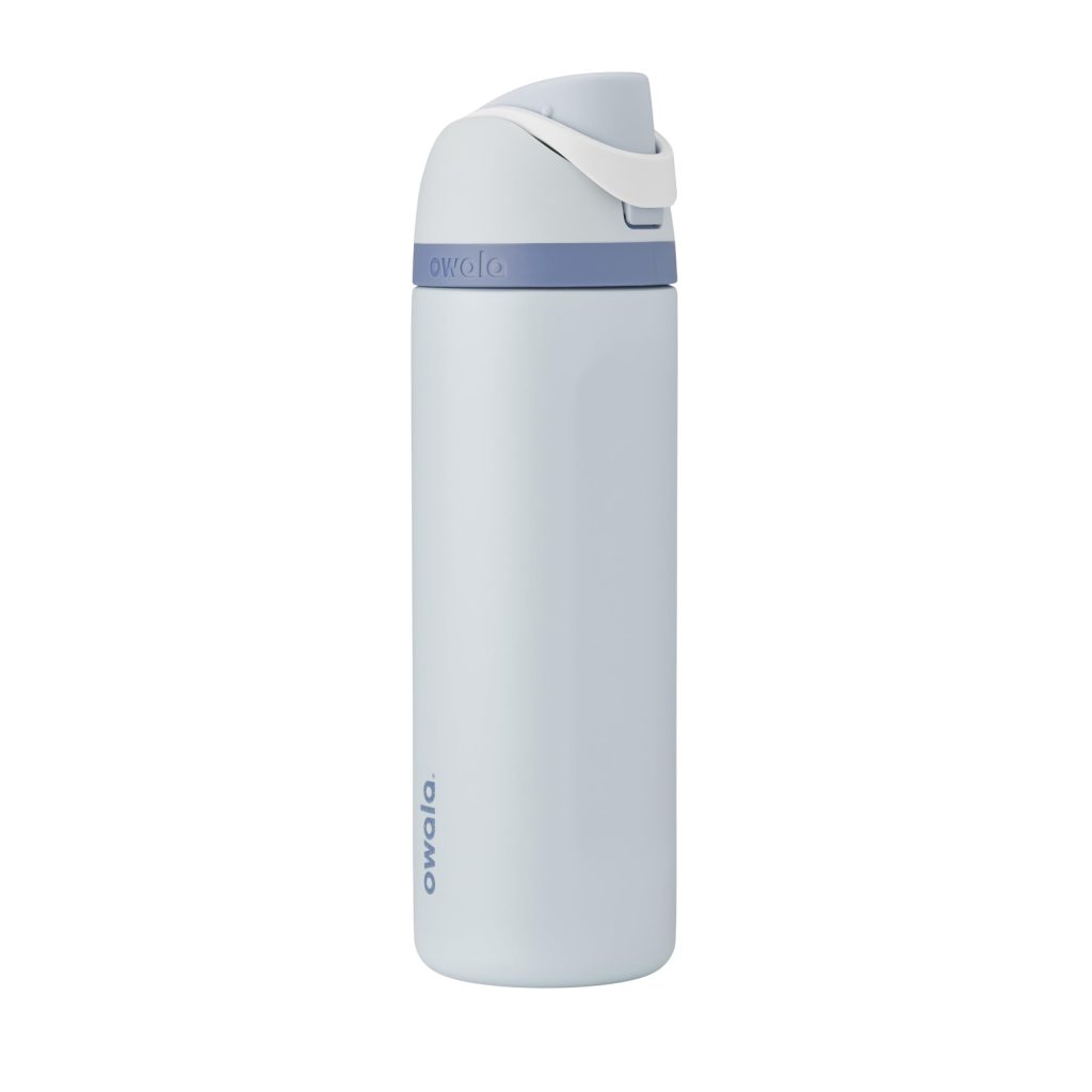 Owala FreeSip Stainless Steel Water Bottle 24 oz Very, Very Dark