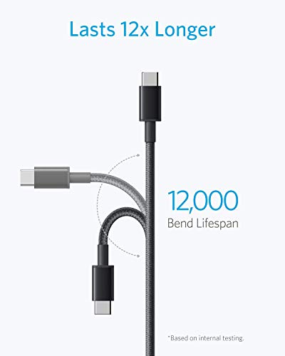 Anker USB A to USB C Cable, USB to USB C Cable (2-Pack, 6 ft, Black) | For iPhone 17 Series, Samsung Galaxy S10 / S10+, LG V30, Beats Fit Pro, and More - photo 4