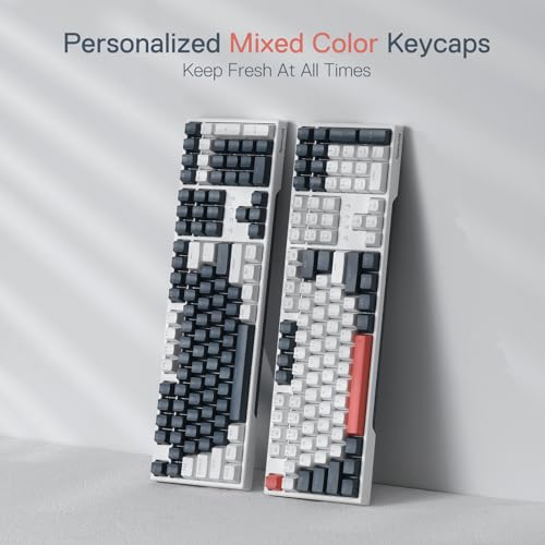 Redragon K668 108-Key Hot-Swap Wired RGB Gaming Keyboard, Extra 4 Hotkeys | Dedicated Shortcut Keys for Mute, Calc & Desktop, Cushioned Noise Dampening for Creamy Thocky Sound, Swap-Ready, PRO Software - photo 6