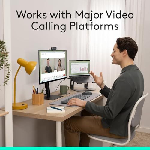 Logitech C920x HD Pro PC Webcam Full 1080p/30fps Video - Black | 30fps Video, Clear Audio, Light Correction, Works with Teams, Meet, Zoom, Nintendo Switch 2, Mac, Tablet - photo 8