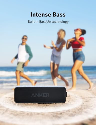 Anker soundcore 2 Portable Bluetooth Speaker, 24-Hour Playtime, IPX7 | 12W Stereo Sound, Wireless Stereo Pairing, Bluetooth 6, Bassup, Wireless Speaker for Home, Shower, Outdoors, Travel, Camping - photo 5