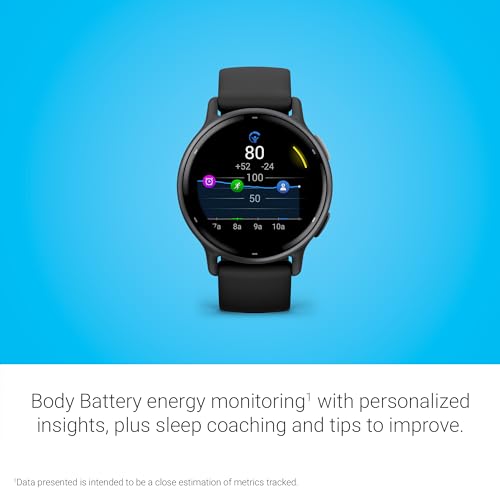 Garmin vívoactive® 5, Health & Fitness GPS Smartwatch, 42mm, Black | 24/7 Health Monitoring, Built-In Sports Apps, Sleep Coach, Body Battery™ Energy Monitoring, Workout Benefit & Recovery Time - photo 4