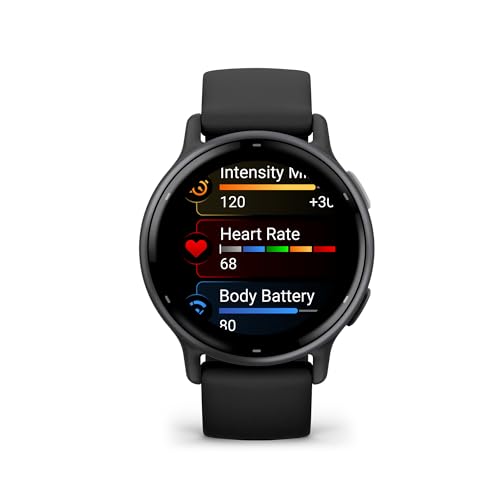 Garmin vívoactive® 5, Health & Fitness GPS Smartwatch, 42mm, Black | 24/7 Health Monitoring, Built-In Sports Apps, Sleep Coach, Body Battery™ Energy Monitoring, Workout Benefit & Recovery Time - photo 2