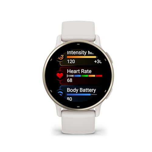 Garmin vívoactive® 5, Health & Fitness GPS Smartwatch, 42mm, Ivory | 24/7 Health Monitoring, Built-In Sports Apps, Sleep Coach, Body Battery™ Energy Monitoring, Workout Benefit & Recovery Time - photo 2