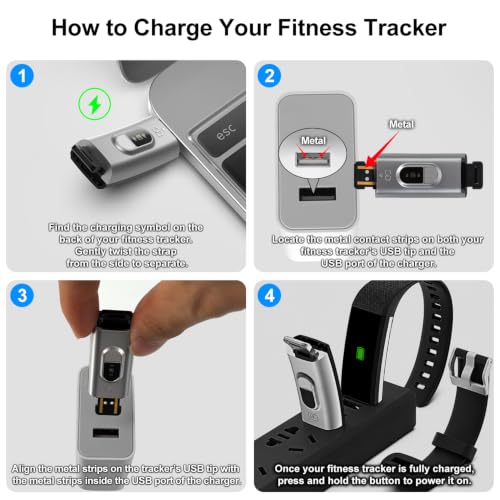 Fitness Tracker with Step/Distance/Calories Counter for Women Men | Heart Rate Monitor, Slim Style Watch, IP68 Waterproof, Sleep Monitor, Pedometer Watch, Black Band - photo 7