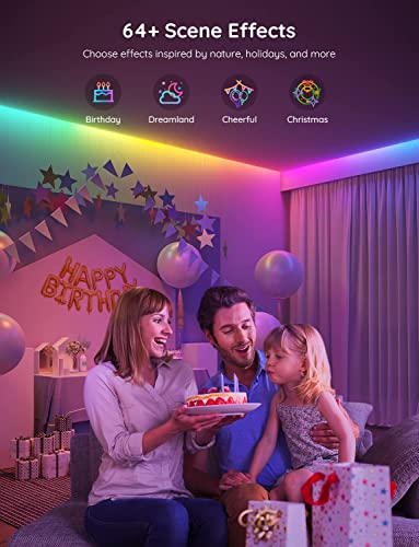 Govee 16.4ft RGBIC LED Strip Lights, LED Lights for Bedroom, APP Control | DIY Multiple Colors on One Line, Color Changing Lights for Home Decor, Bluetooth Strip Lights with APP Control - photo 4