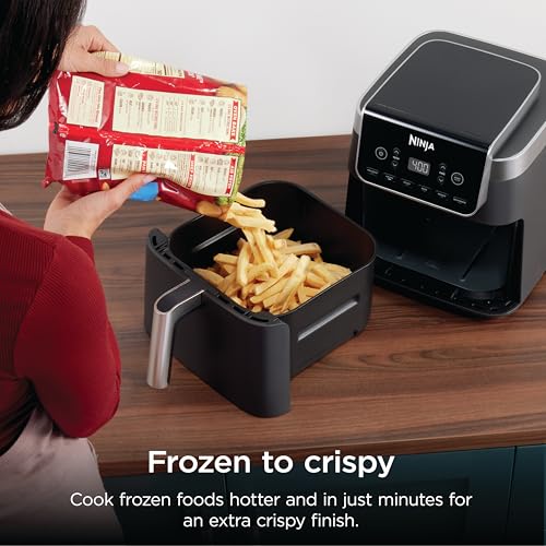 Ninja Air Fryer XL with MaxCrisp, 6.5 Qt, 6-in-1, Grey, AF181 | Max crisp, air fry, roast, bake, reheat, dehydrate, 1750W, 450F max, Fits 9 lbs wings - photo 5