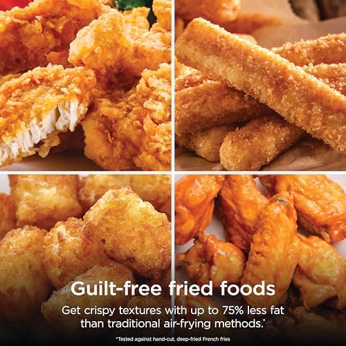 Ninja Air Fryer XL with MaxCrisp, 6.5 Qt, 6-in-1, Grey, AF181 | Max crisp, air fry, roast, bake, reheat, dehydrate, 1750W, 450F max, Fits 9 lbs wings - photo 7