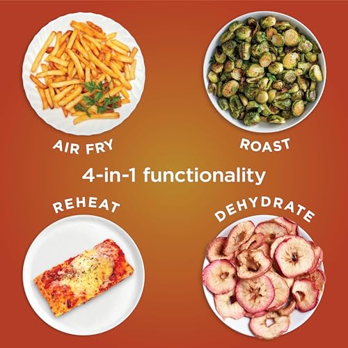 Ninja Air Fryer Pro, 5 Qt, 4-in-1, Grey, AF141 | Air fry, roast, reheat, dehydrate, 1750W, 400F max, Fits 4 lbs fries, Nonstick basket, Dishwasher-safe - photo 4