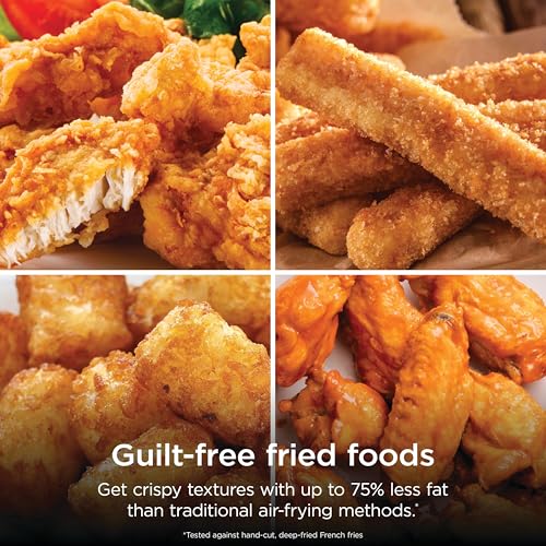 Ninja Air Fryer Pro, 5 Qt, 4-in-1, Grey, AF141 | Air fry, roast, reheat, dehydrate, 1750W, 400F max, Fits 4 lbs fries, Nonstick basket, Dishwasher-safe - photo 8