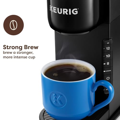 Keurig K-Express Single Serve K-Cup Pod Coffee Maker, Black | 3 Brew Sizes, 42oz Removable Reservoir, Strong Brew Button Feature, Travel Mug Friendly, Works with All K-Cup Pods - photo 2