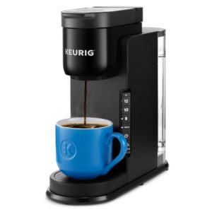 Keurig K-Express Single Serve K-Cup Pod Coffee Maker, Black | 3 Brew Sizes, 42oz Removable Reservoir, Strong Brew Button Feature, Travel Mug Friendly, Works with All K-Cup Pods