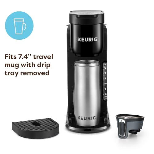 Keurig K-Express Single Serve K-Cup Pod Coffee Maker, Black | 3 Brew Sizes, 42oz Removable Reservoir, Strong Brew Button Feature, Travel Mug Friendly, Works with All K-Cup Pods - photo 5