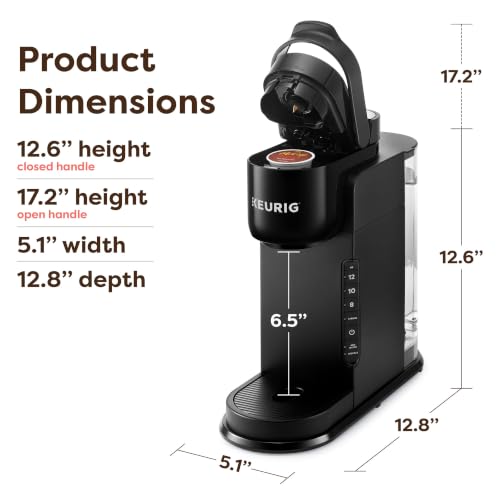 Keurig K-Express Single Serve K-Cup Pod Coffee Maker, Black | 3 Brew Sizes, 42oz Removable Reservoir, Strong Brew Button Feature, Travel Mug Friendly, Works with All K-Cup Pods - photo 6