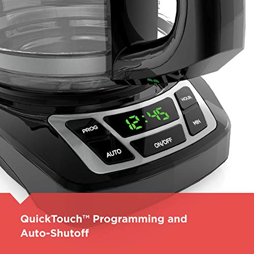 BLACK+DECKER 12-Cup Drip Coffee Maker with Vortex Brewing | 12-cup drip coffee maker with Vortex brewing for rich coffee extraction, programmable timer, Sneak-A-Cup and auto shutoff - photo 6