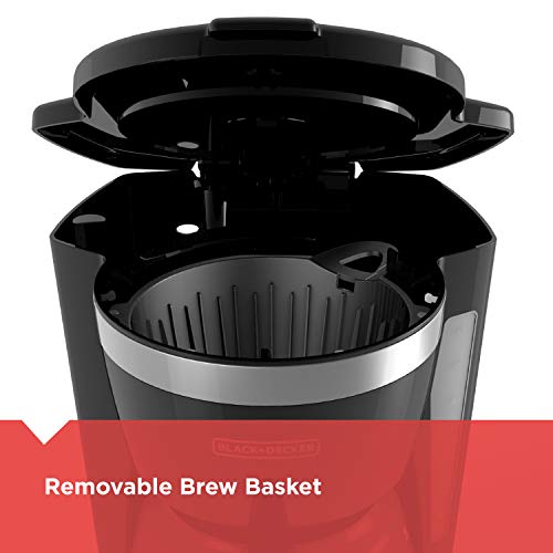 BLACK+DECKER 12-Cup Drip Coffee Maker with Vortex Brewing | 12-cup drip coffee maker with Vortex brewing for rich coffee extraction, programmable timer, Sneak-A-Cup and auto shutoff - photo 9