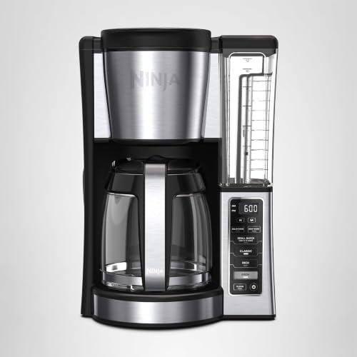 Ninja Fresh Brew Coffee Maker, 12 Cup Glass Carafe, Stainless Steel, CE251 | Programmable, Classic & Rich brew, 70-oz. Removable Water Reservoir, Small Batch, 24-hr Delay Brew, Adjustable Warming Plate - photo 9