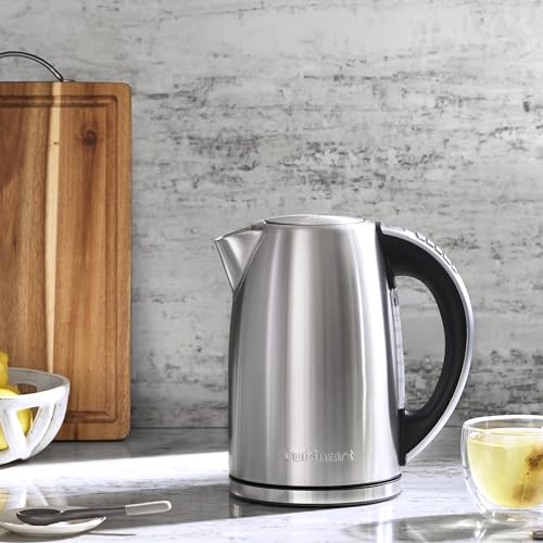 Cuisinart 1.7 L. Programmable Electric Kettle, Tea Kettle, CPK-17P1 | 6 temperature presets for hot water, 30-minute Keep Warm, 2-minute memory, stainless steel - photo 3