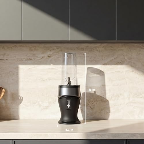 Ninja Fit Compact Personal Blender, 700W, (2) 16oz Cups, QB3001SS | 700-watt base blends smoothies, shakes & frozen drinks. (2) 16-oz to-go cups w/spout lids. Dishwasher safe. - photo 8