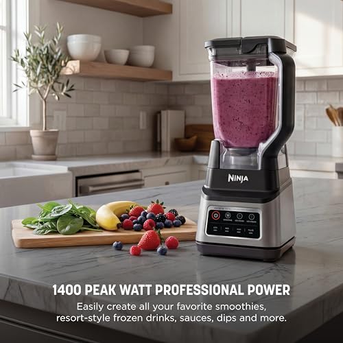 Ninja Professional Plus Blender, Auto-iQ, 1400W, 72oz Pitcher, BN701 | 1400 peak-watt motor, 3 Auto-iQ presets for smoothies, frozen drinks & ice cream. Total Crushing blades. Dishwasher safe. - photo 2