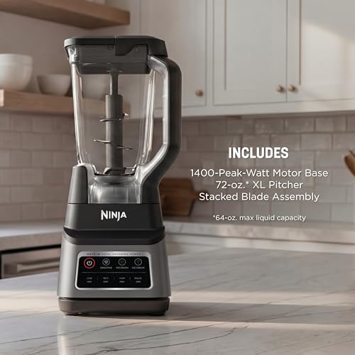 Ninja Professional Plus Blender, Auto-iQ, 1400W, 72oz Pitcher, BN701 | 1400 peak-watt motor, 3 Auto-iQ presets for smoothies, frozen drinks & ice cream. Total Crushing blades. Dishwasher safe. - photo 7