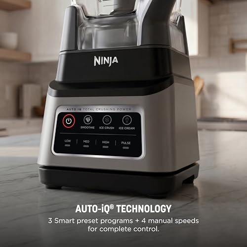 Ninja Professional Plus Blender, Auto-iQ, 1400W, 72oz Pitcher, BN701 | 1400 peak-watt motor, 3 Auto-iQ presets for smoothies, frozen drinks & ice cream. Total Crushing blades. Dishwasher safe. - photo 6