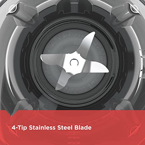 BLACK+DECKER Crush Master Blender, 10-Speeds with Stainless Steel Blades, Black, BL2010BP - photo 5