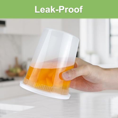 60 Sets (120-Piece) Deli Containers with Lids, 32/16/8 oz X 20 Set Each | Leak-Proof & BPA Free Airtight Takeout Plastic Food Storage Containers for Soup, Freezer/Microwave - photo 4